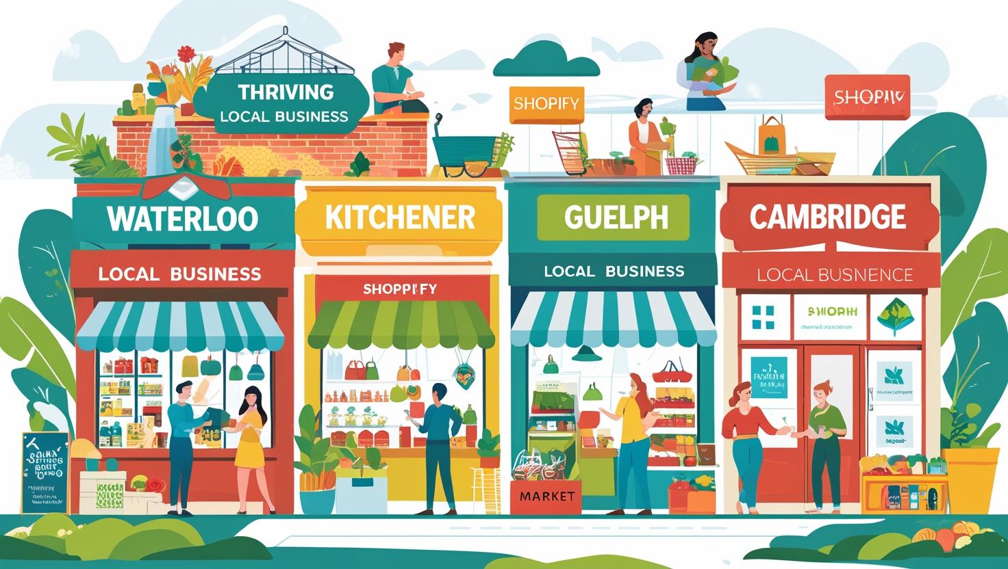 Helping Local Businesses Thrive: Web &amp; Shopify Solutions in Waterloo, Kitchener, Guelph &amp; Cambridge