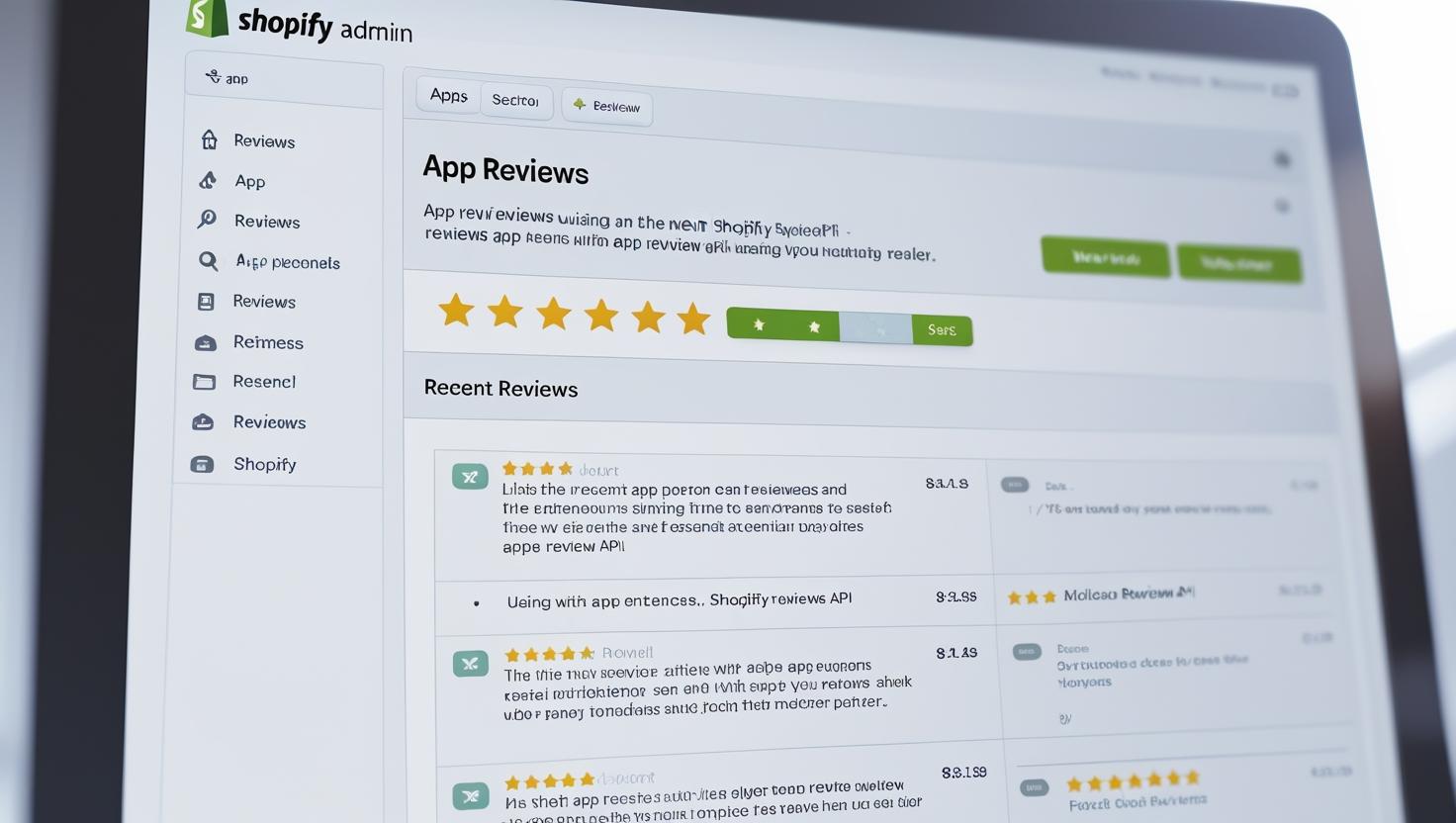 Request app reviews in admin with the new Reviews API